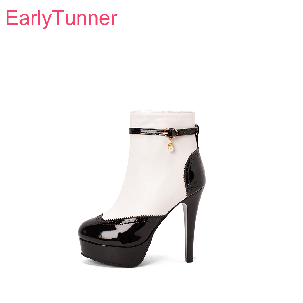 Women Shoes Size 7 - 2026 İlkbahar Yeni Moda Siyah Altın