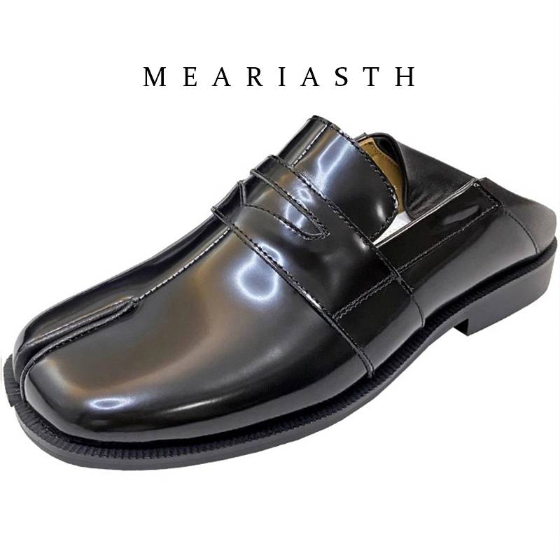 Women'S Shoes In Wide Width - Siyah Tabi Ayakkabılar Kadınlar için Bölmeli