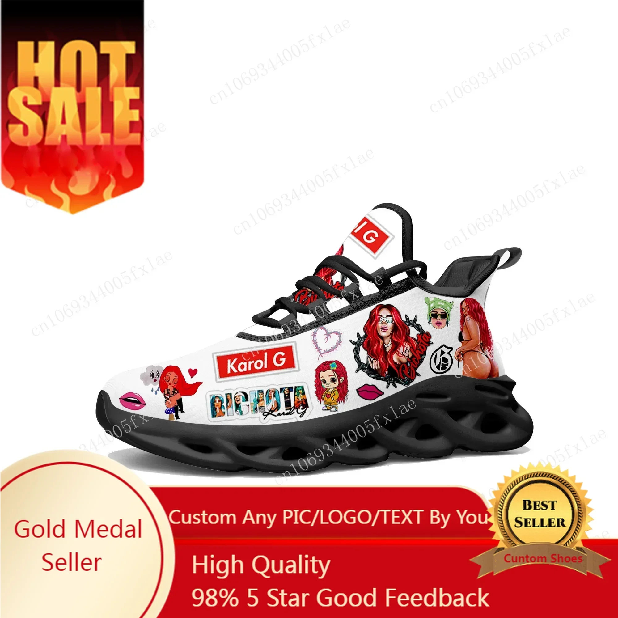 Women Shoes Running - Karol G Bichota Flats Spor Ayakkabı
