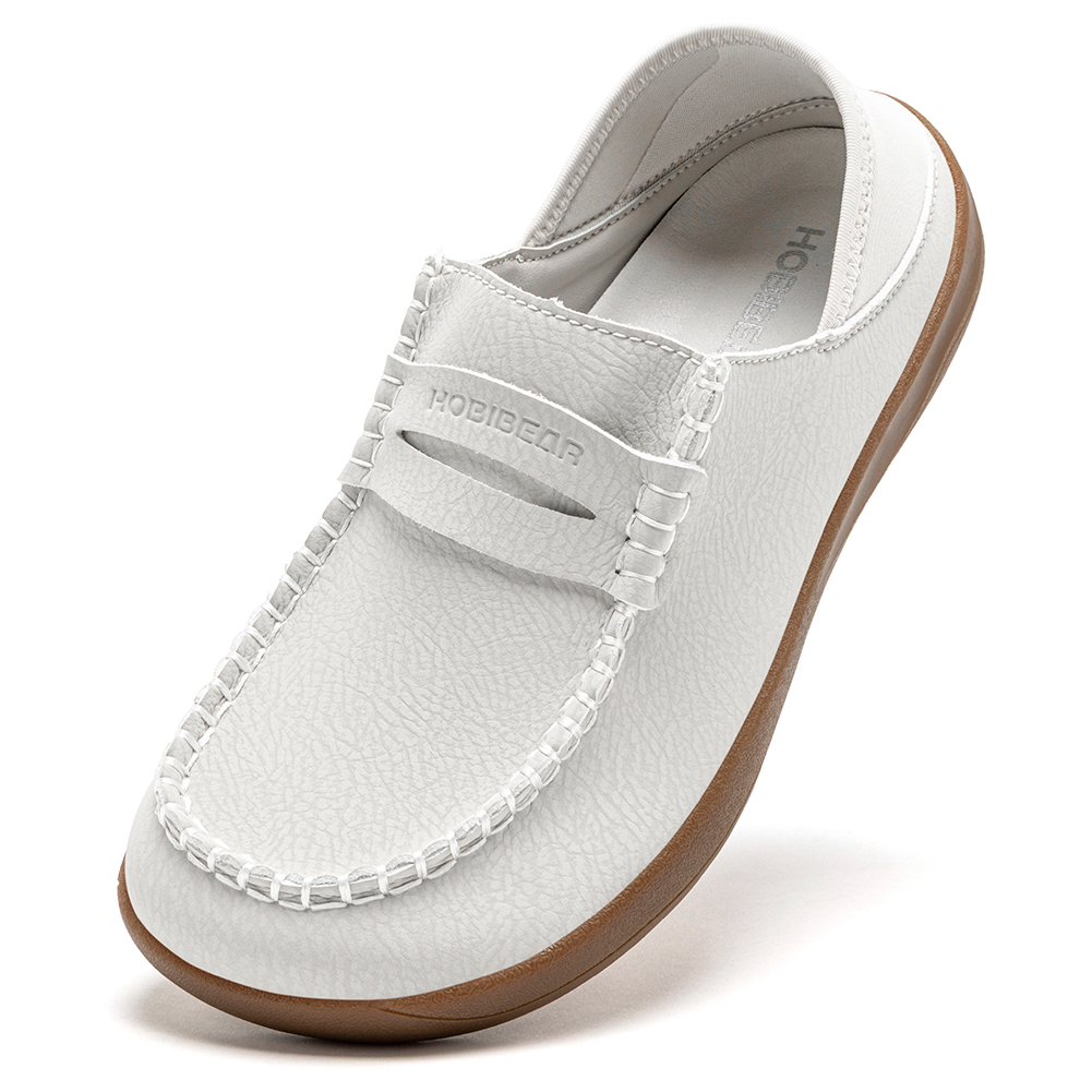 Women'S Shoes In Wide Width - HOBIBEAR Kadın Yalınayak Loafer'lar Geniş Kalınlıkta