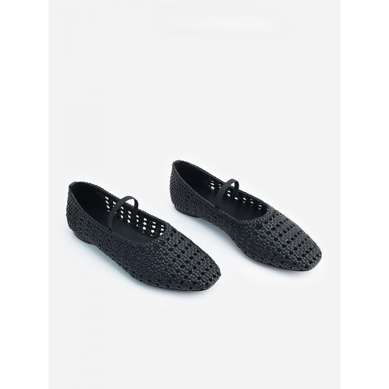 Women'S Shoes Hands Free - Dave&di Minimalist Delikli El Dokuma Nefes
