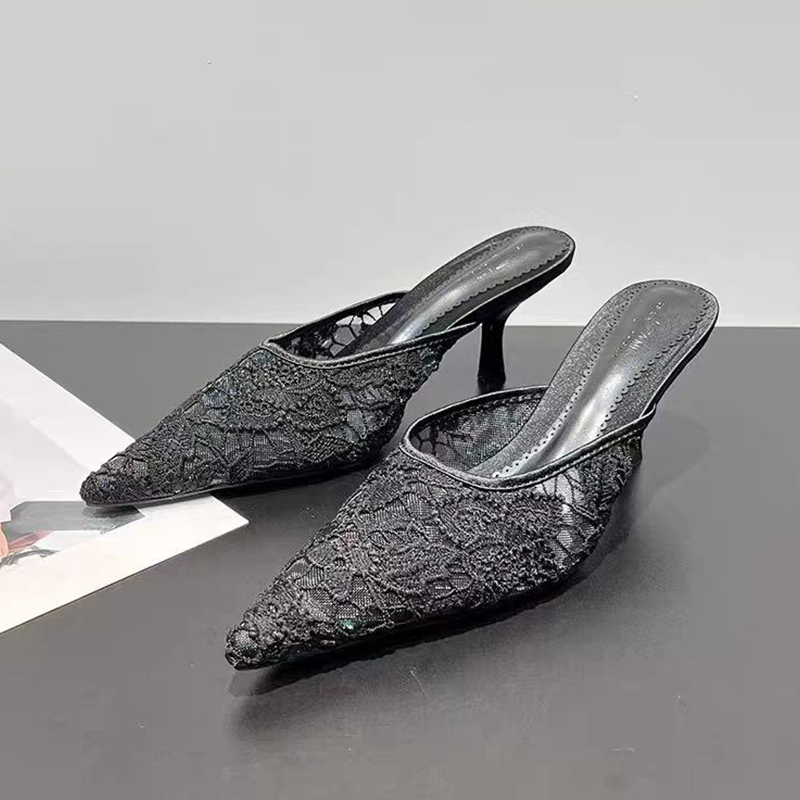 Sivri Burun Terlik Kadın Örgü  - Women Shoes Size 7 incelemesi ve fiyatı