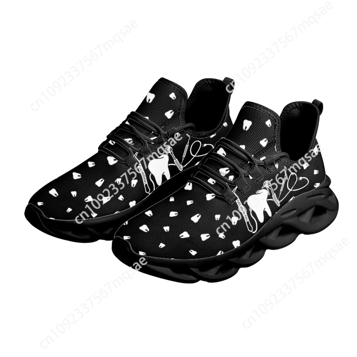 Siyah ve Beyaz Diş Tıbbi Kurum - Women'S Shoes Nursing incelemesi ve fiyatı