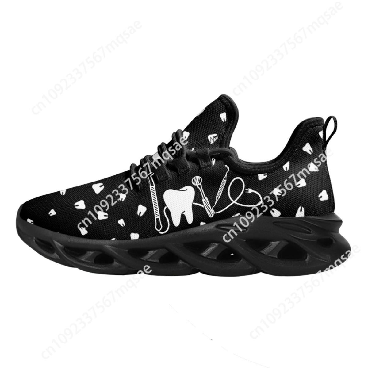 Siyah ve Beyaz Diş Tıbbi Kurum - Women'S Shoes Nursing incelemesi ve fiyatı
