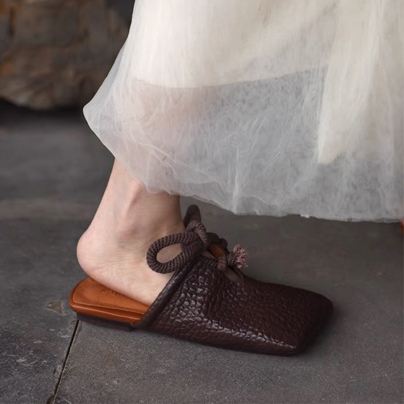 Kare Ayak Terlik Kadın Flats K - Women Shoes Size 7 incelemesi ve fiyatı