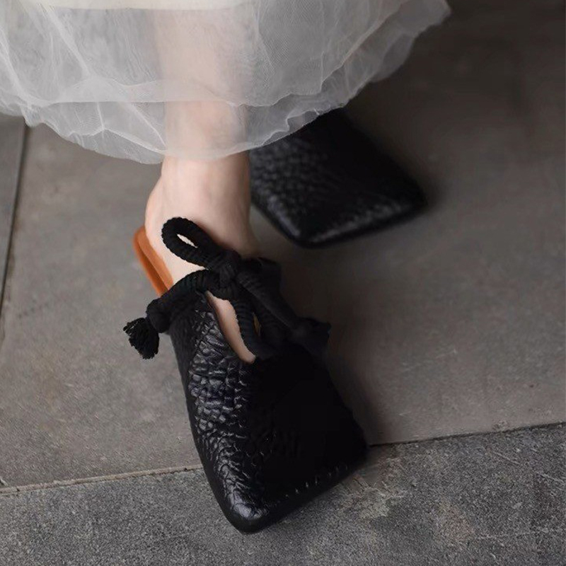 Kare Ayak Terlik Kadın Flats K - Women Shoes Size 7 incelemesi ve fiyatı