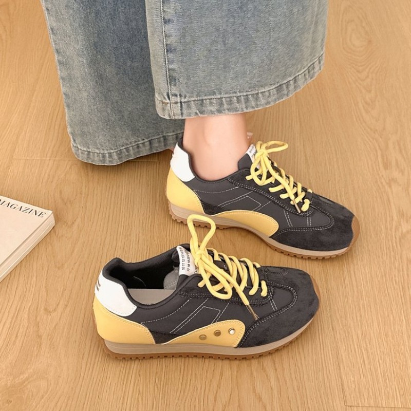 Retro Renk Bloklu Spor Ayakkab - Women Shoes Running incelemesi ve fiyatı
