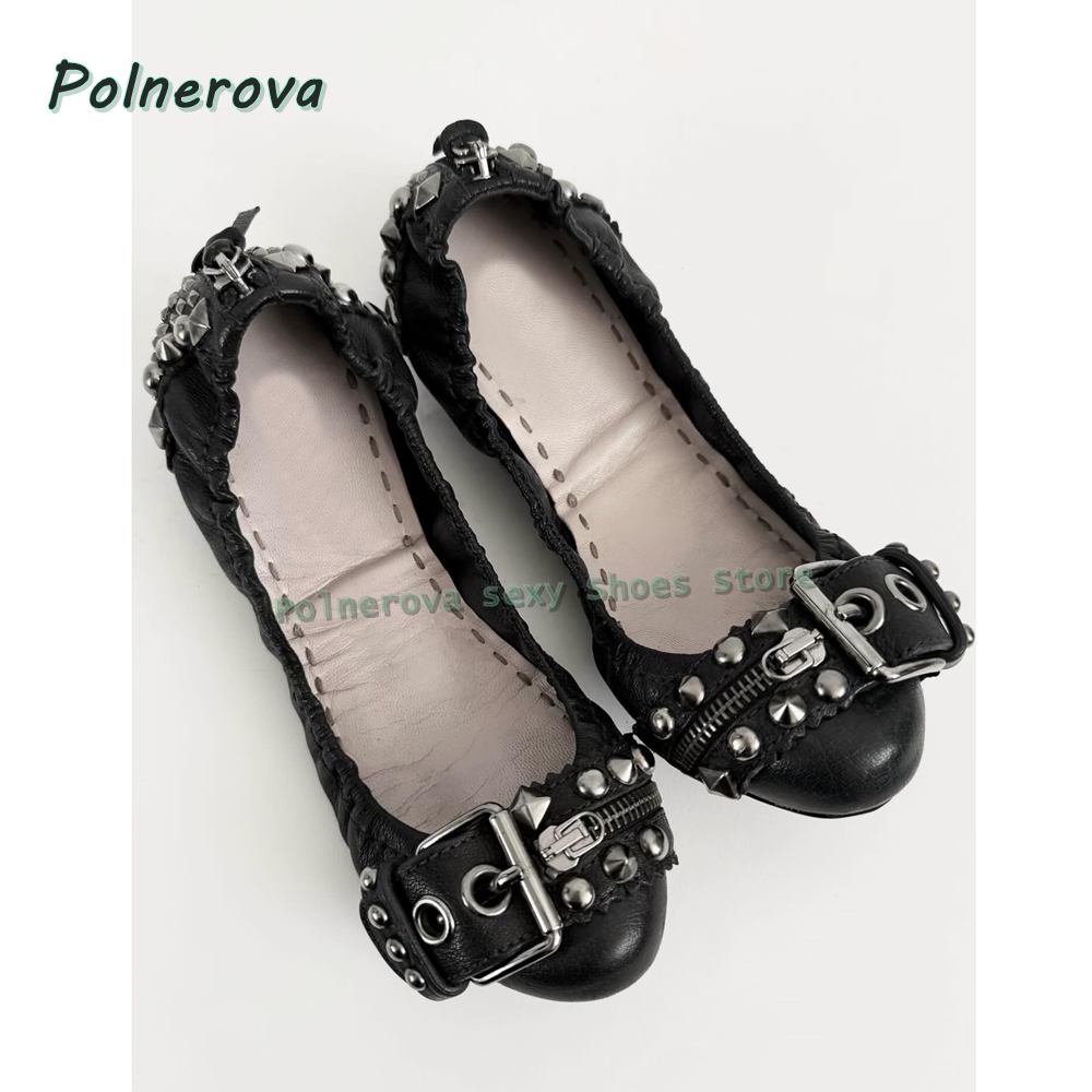 Perçinli Tokalı Mary Jane Ayak - Women Shoes Zipper incelemesi ve fiyatı