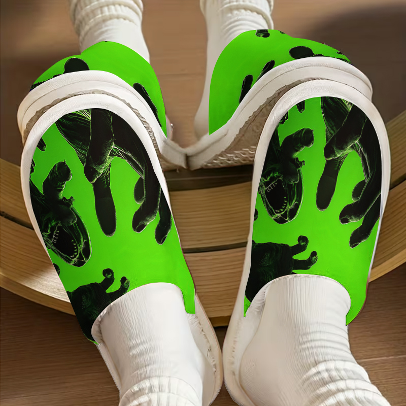 Yeşil Zombi Elleri Lüks Peluş  - Women'S Shoes Hands Free incelemesi ve fiyatı