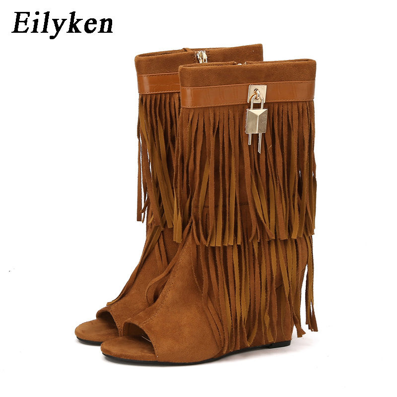 Eilyken Tasarımcı Saçaklı Tako - Women Shoes Zipper incelemesi ve fiyatı