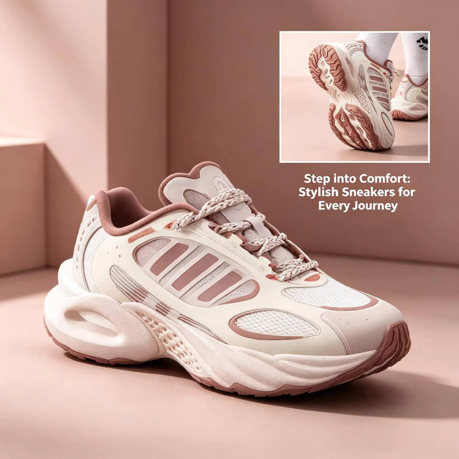 Yeni Adidas Kadın Bej Pembe Ho - Women'S Shoes Pink Adidas incelemesi ve fiyatı